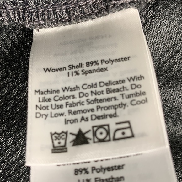 Eddie Bauer Cargo Hiking Pants Adjustable Leg Length Size 12 Colour Grey - Picture 8 of 14